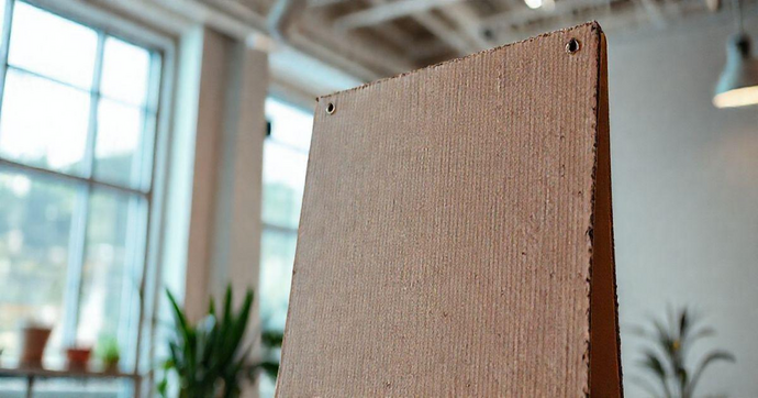 Display em papelão é uma solução criativa e sustentável para marketing visual