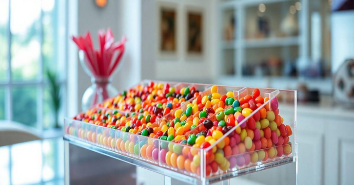 Expositor de acrílico para doces: A solução ideal para sua confeitaria