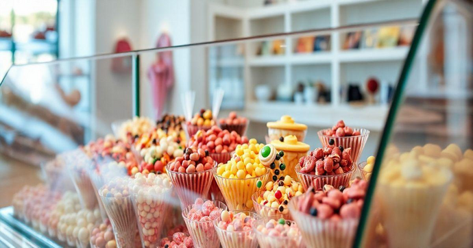 Expositor de doces acr&iacute;lico: a solu&ccedil;&atilde;o ideal para sua apresenta&ccedil;&atilde;o de sobremesas