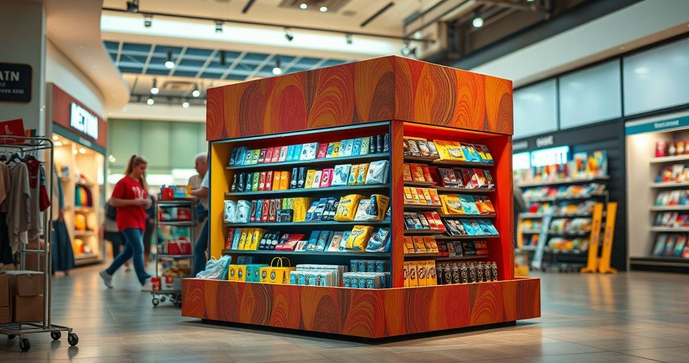 Expositor de papel&atilde;o: como escolher o ideal para sua loja