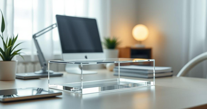 Suporte Acr&iacute;lico para Mesa: Praticidade e Estilo