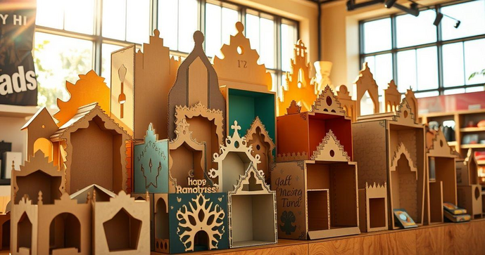 Display em Papel&atilde;o: Pr&aacute;tico e Atraente