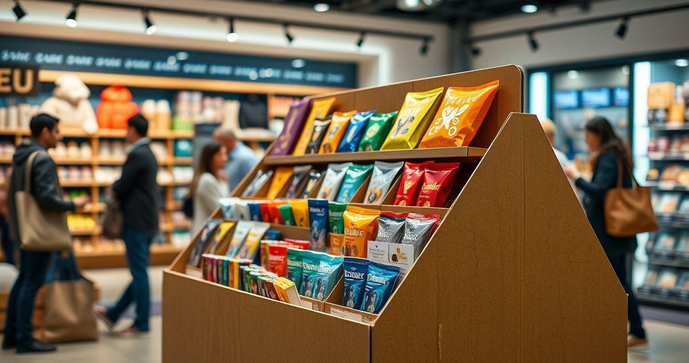 Display de papel&atilde;o: como utiliz&aacute;-los para impulsionar suas vendas