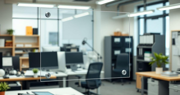 Quadro de Avisos Acr&iacute;lico A4: Praticidade e Estilo para Seu Espa&ccedil;o