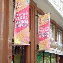 porta banner retrátil