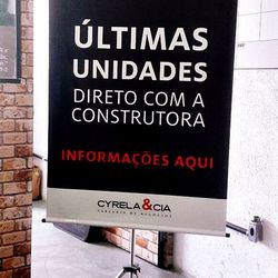 porta banner com garra